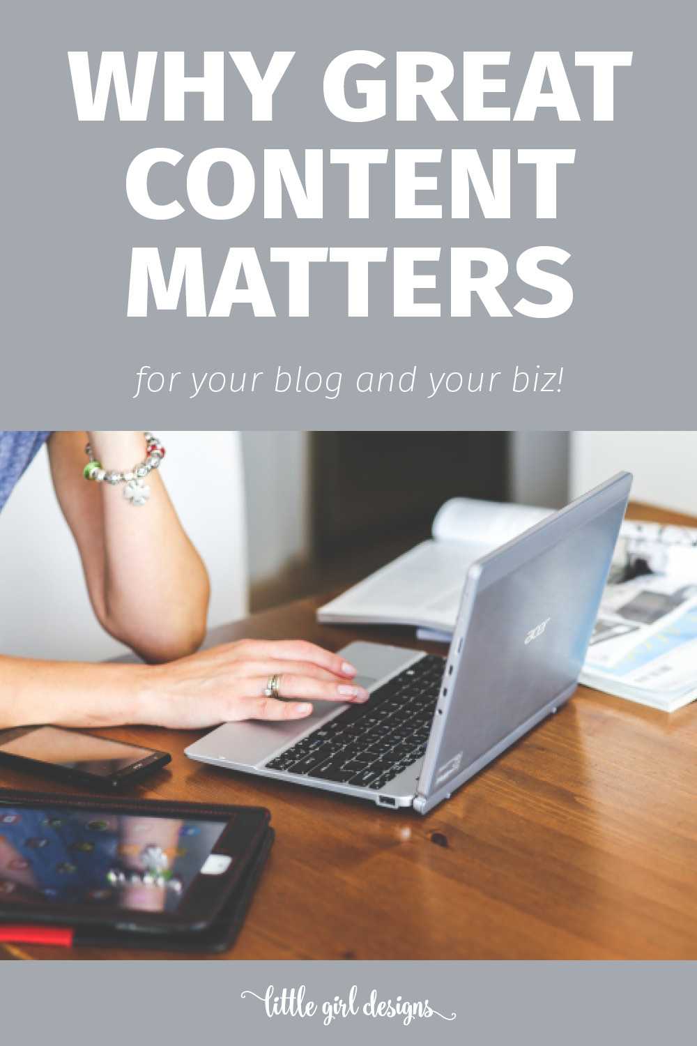 Does creating great content actually help bring more traffic to your blog? Um, yes. Click over to see why. via littlegirldesigns.com