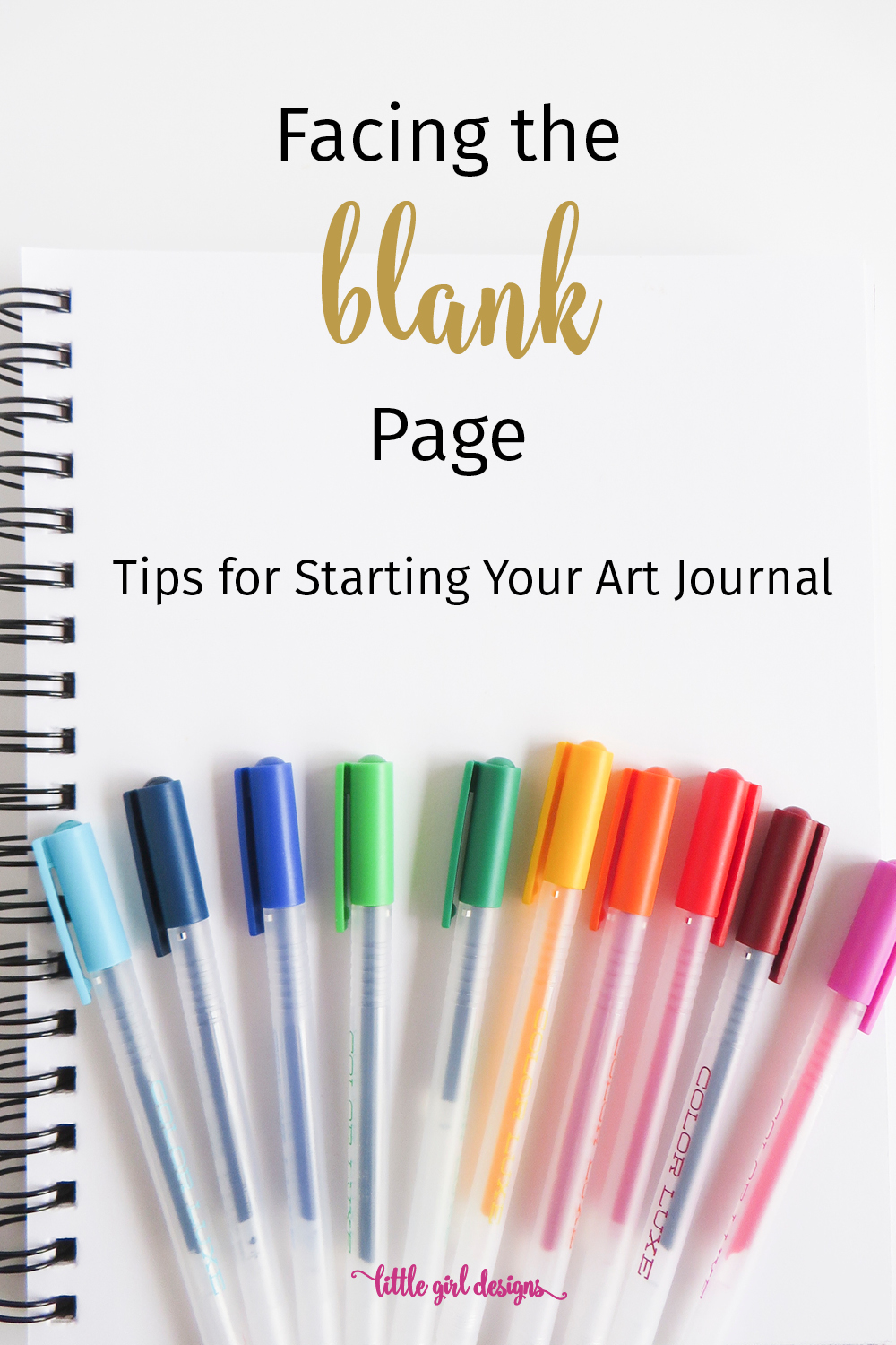 Blank Page Syndrome is a thing, right? These ideas will get you from a blank page in your art journal to creating within seconds. These prompts are perfect for beginners and also fun for those who have been art journaling for a while. Try them all! :)