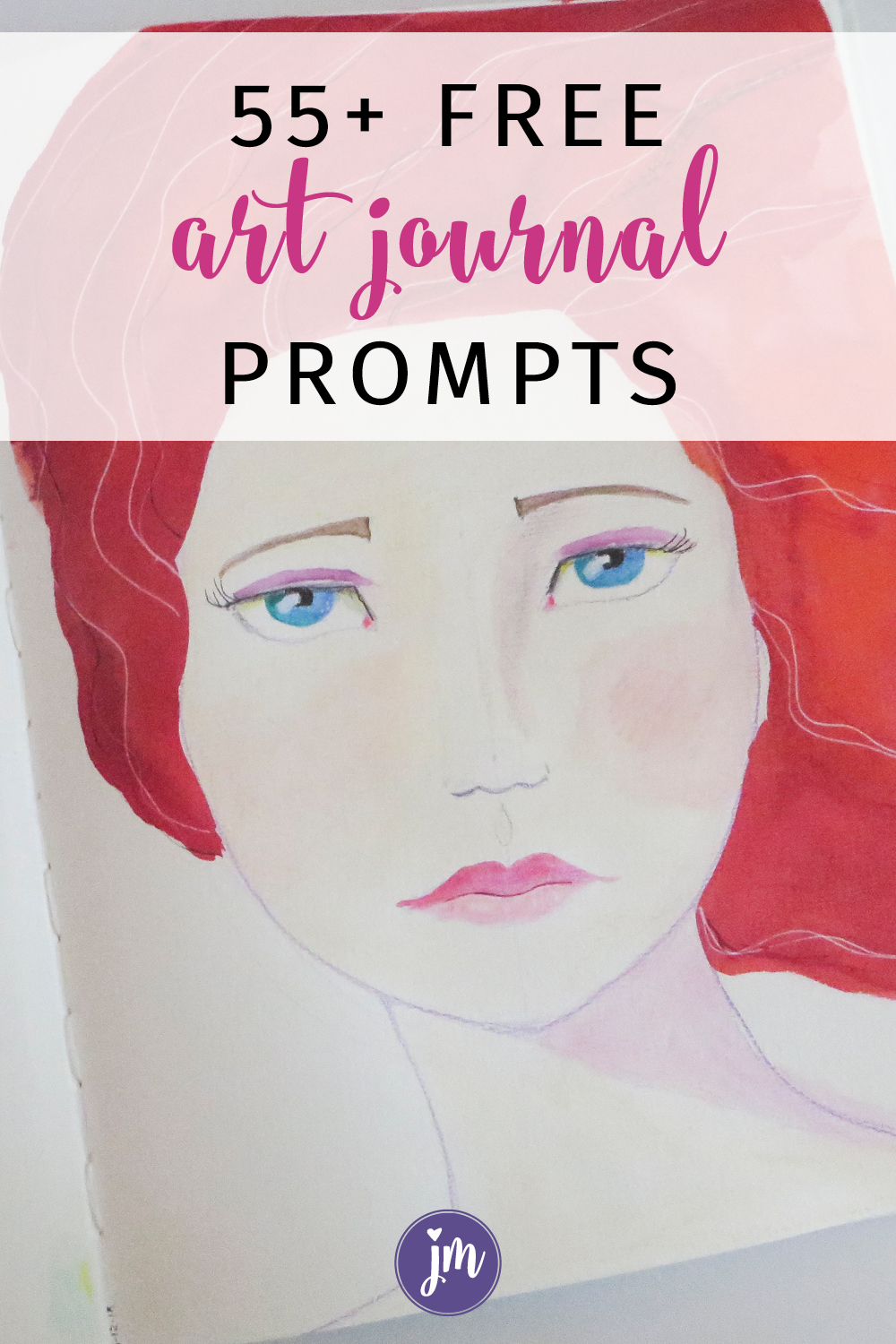These free art journal prompts are a great way to stretch yourself creatively! I love all the ideas in this post; it made me want to grab my art journal and play! #artjournalprompts