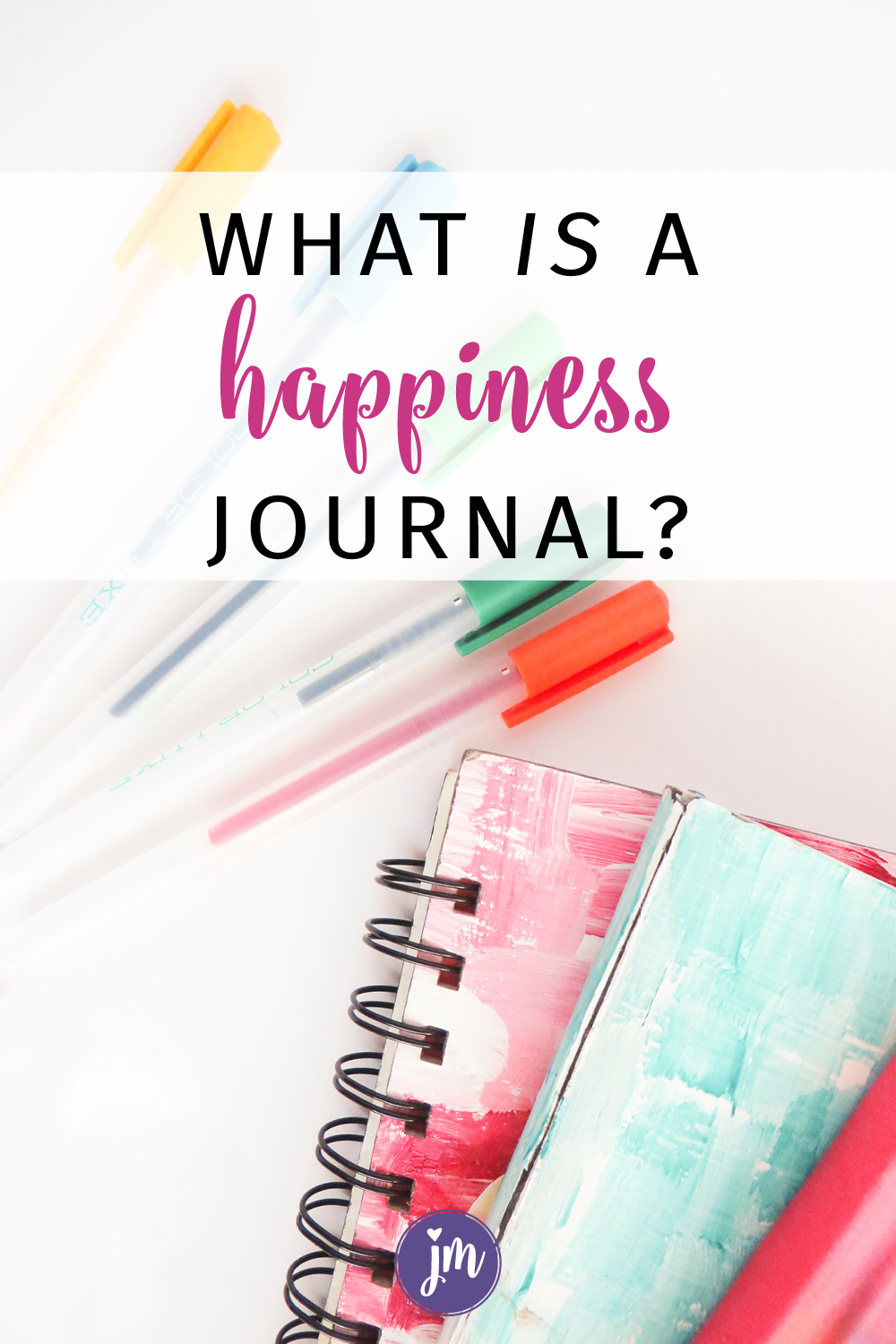 What is a happiness journal anyway? Learn how to start your own happy journal and keep track of the good in your life. This has been sooo good for me. I'm so glad I started a happy journal! This article also includes a free printable to help you get started. #happinessjournal #howtostartahappinessjournal #happyjournal